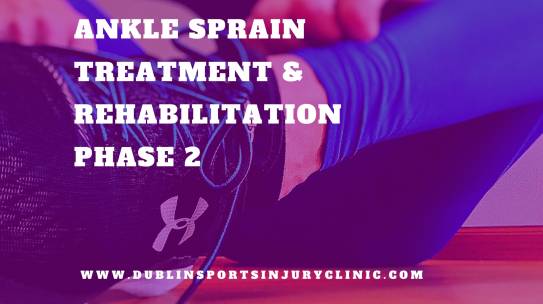 Ankle Sprain Treatment – Rehabilitation (Phase 2)