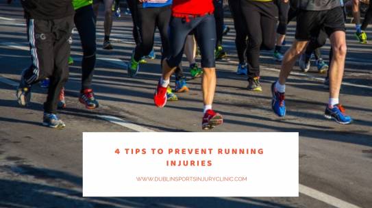 4 Tips to prevent running Injuries
