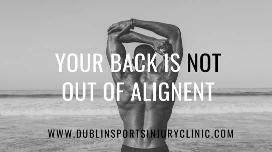 Your Back is Not Out of Alignment