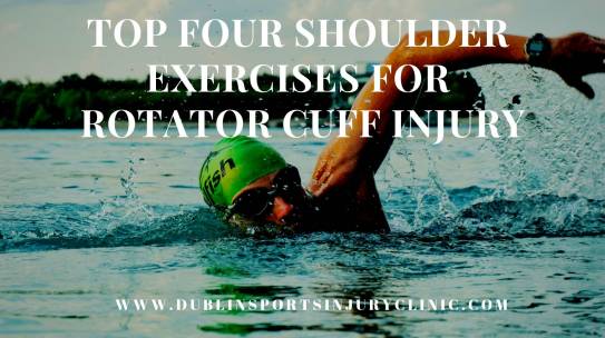 Top 4 Shoulder Exercises for Rotator Cuff Injury